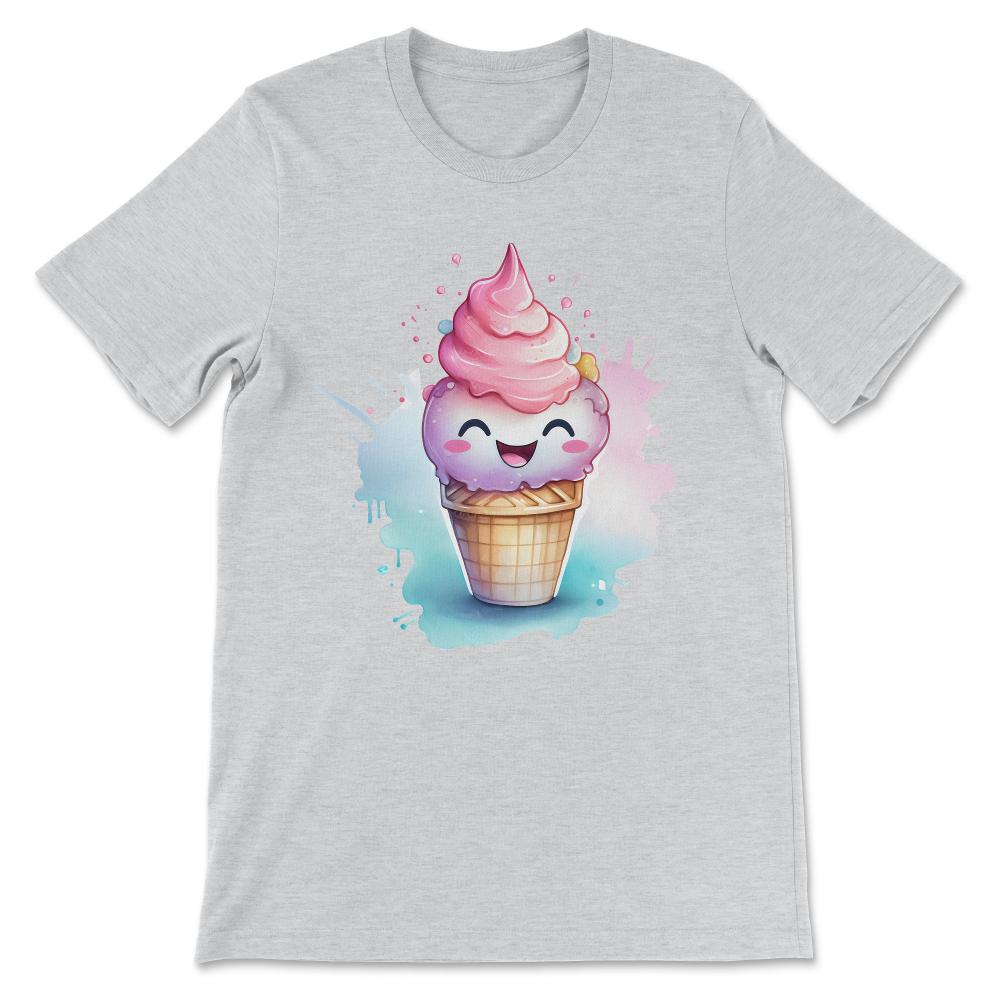 Done - Ice Cream Cone Lover Cute Funny Summers Gelato Dessert Sweet - Ash