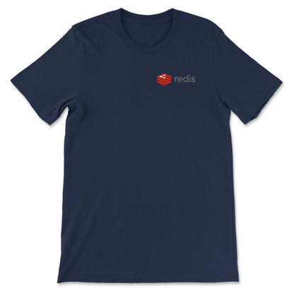 redis pocket Gift Tee - Unisex T-Shirt - Navy