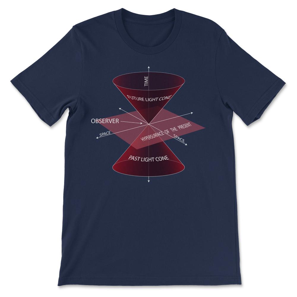 Special Theory of Relativity Physics Quantum Physics design Gift Tee - Navy